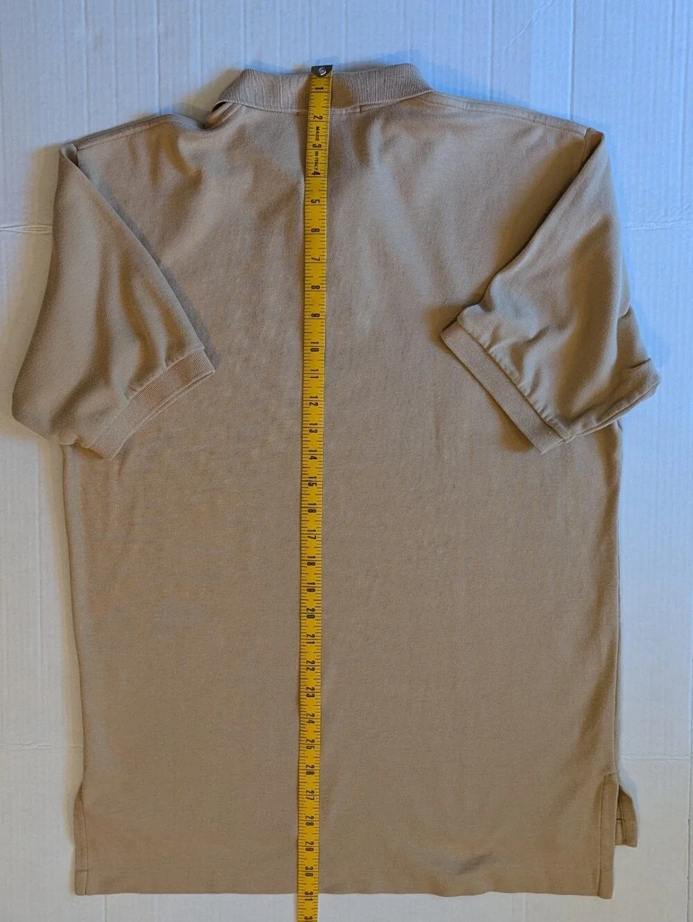 Polo by Ralph Lauren Short Sleeved Tan Men's Polo Shirt M